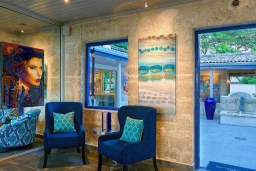 The Tides Restaurants, located in the St. James, Barbados. 